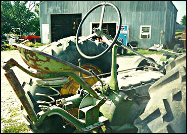 Don's Tractor Restoration of John Deere D Before Restoration