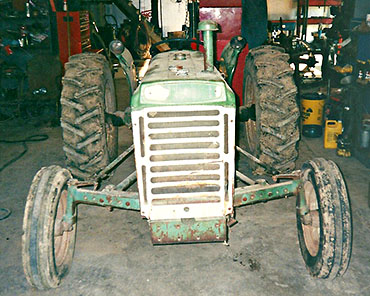 Don's Tractor Restoration of Oliver 550 Before Restoration