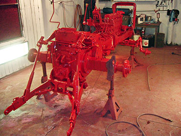 Don's Tractor Restoration of 656 International Harvester Before Restoration